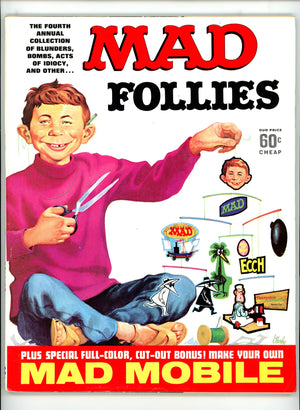 Mad Follies 4 60C Variant VG/FN (1966)