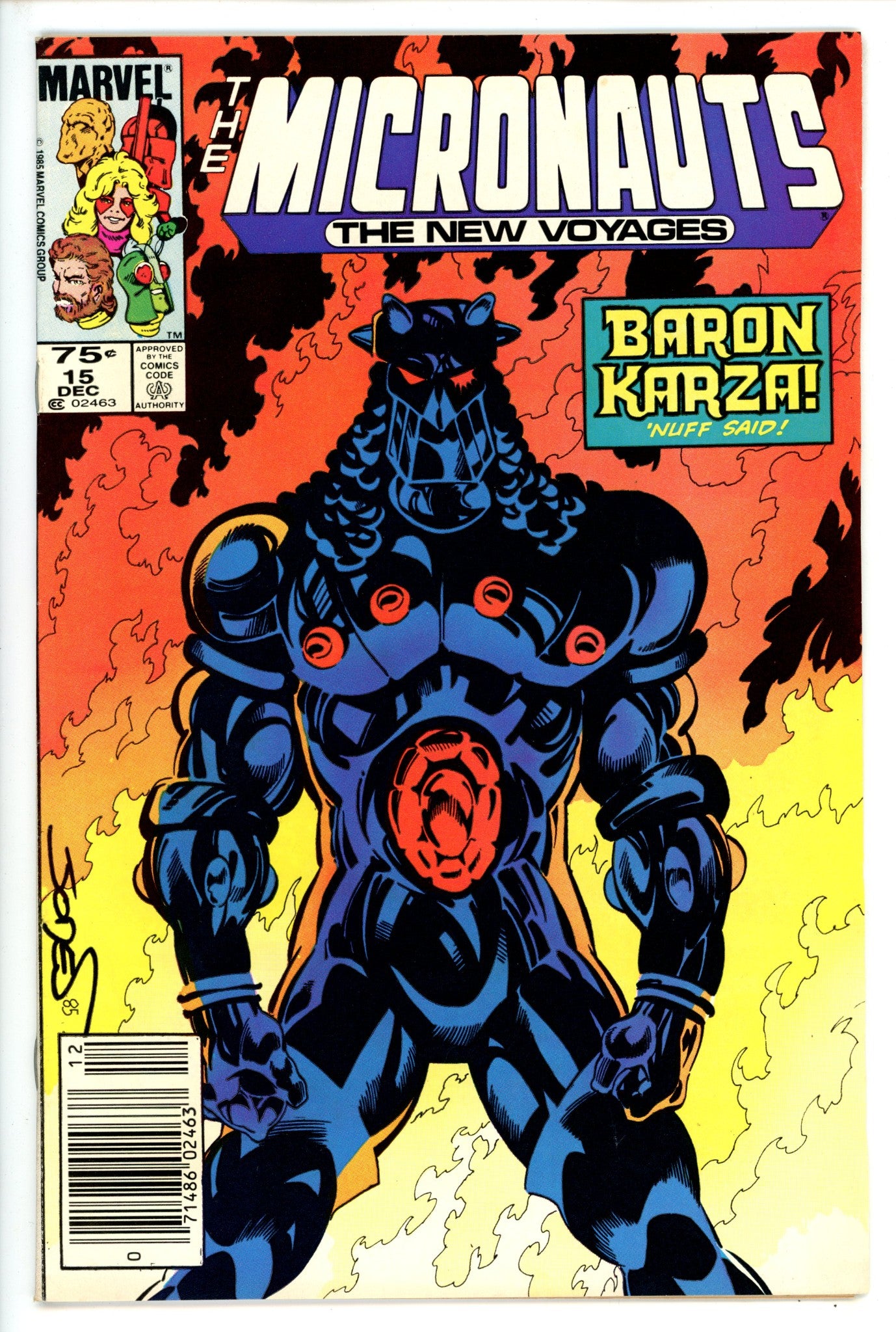 Micronauts Vol 2 15 Canadian VF