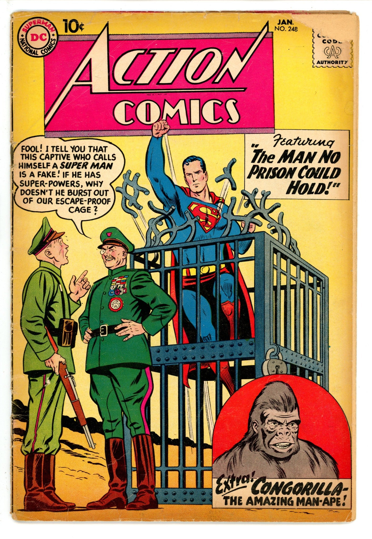 Action Comics Vol 1 248 GD