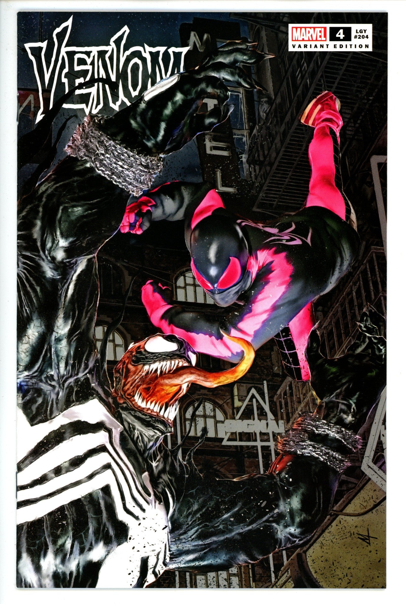 Venom Vol 5 4 Turini Variant