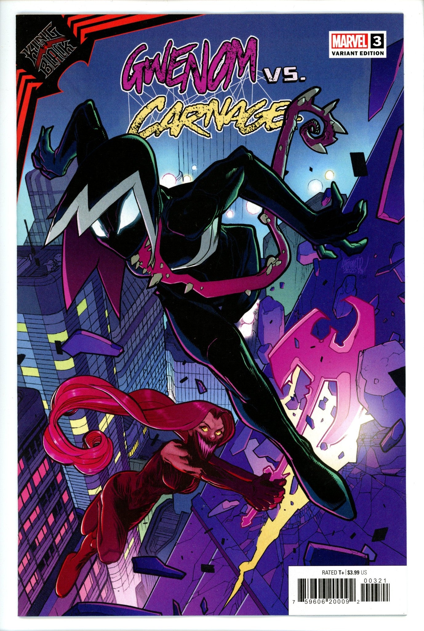 King in Black Gwenom vs Carnage 3 Lafuente Variant-Marvel-CaptCan Comics Inc