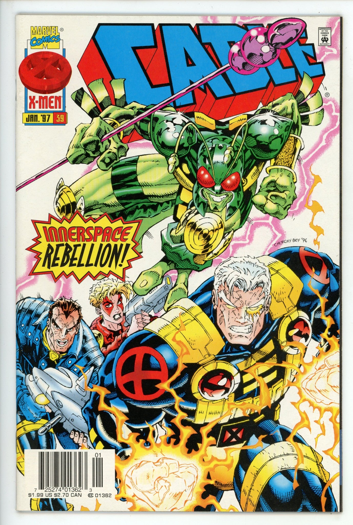 Cable Vol 1 39 Newsstand