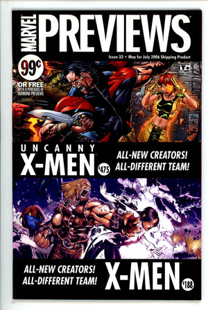 Marvel Previews 33 (2006)