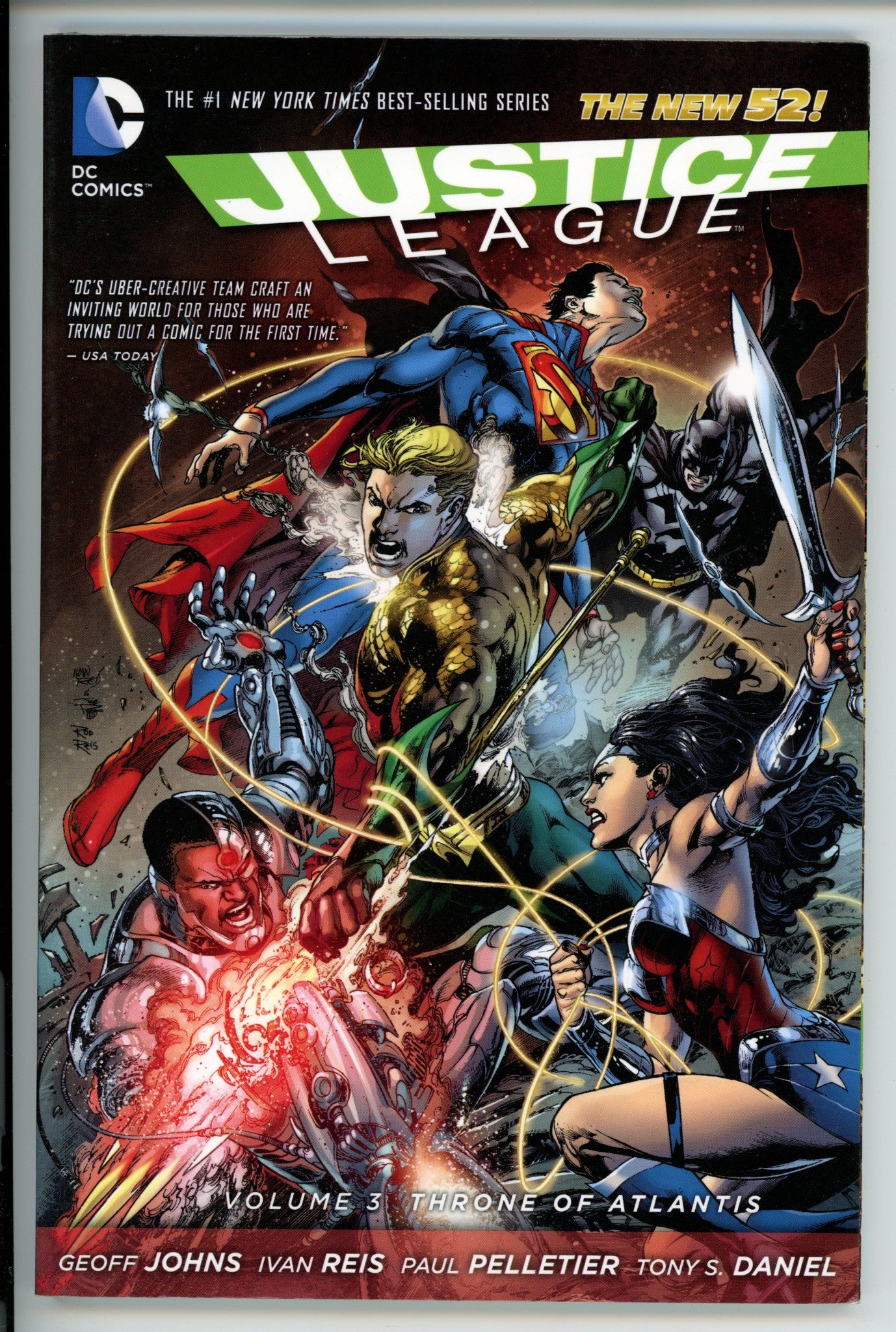 Justice League Vol 3 Throne of Atlantis