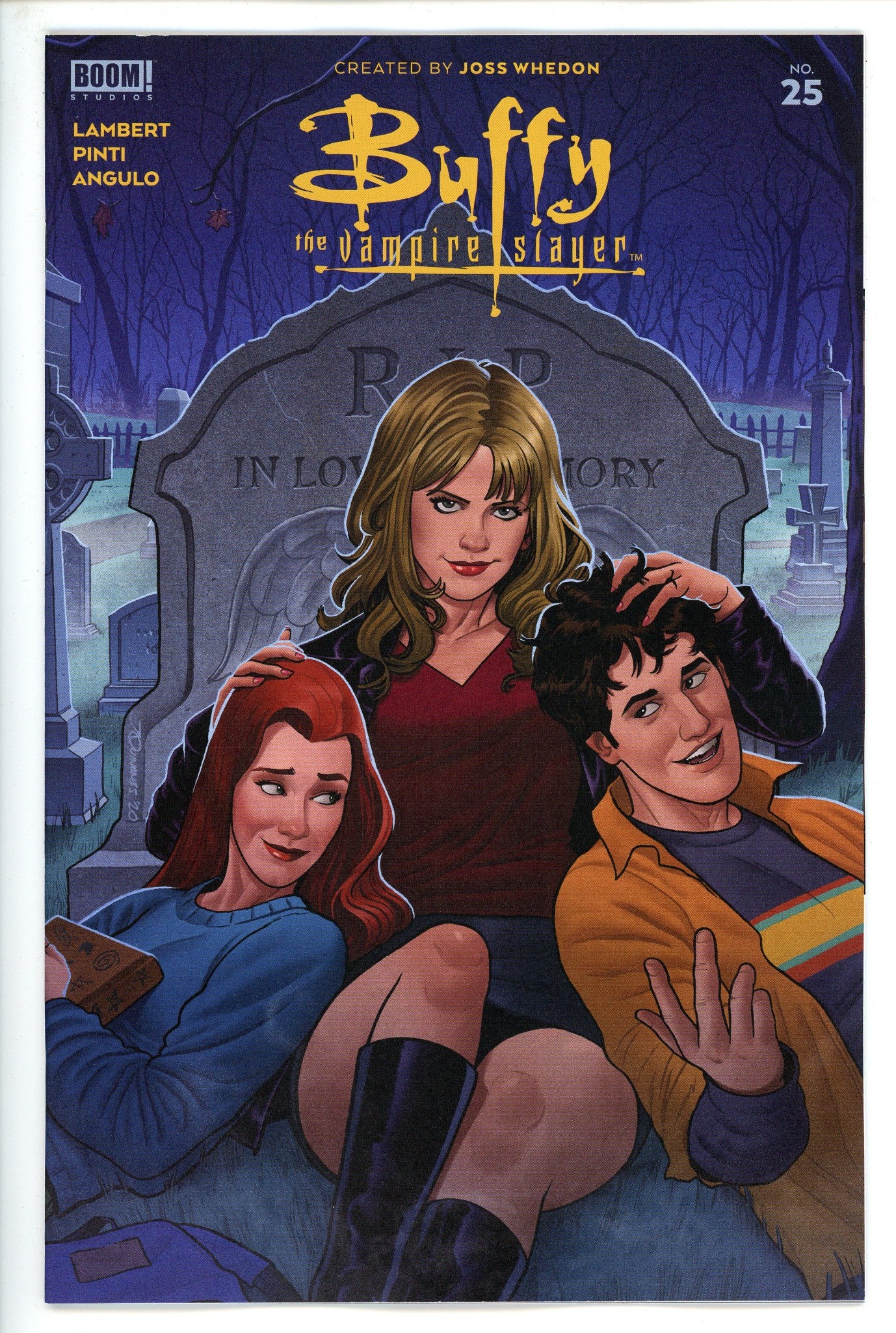 Buffy the Vampire Slayer 25 Quinones Variant (2021)