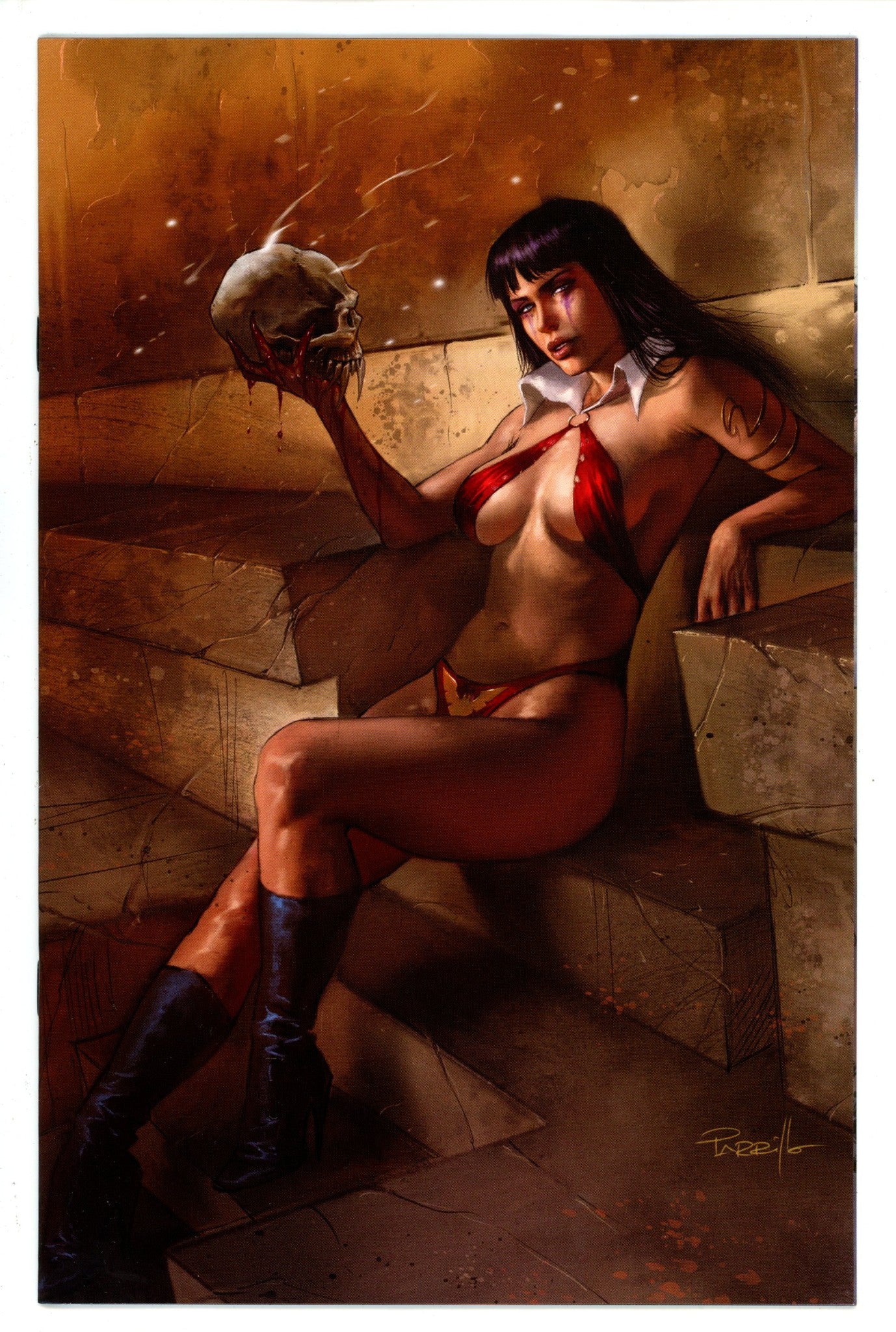 Vampirella Strikes Vol 3 5 Parrillo Virgin Variant NM-