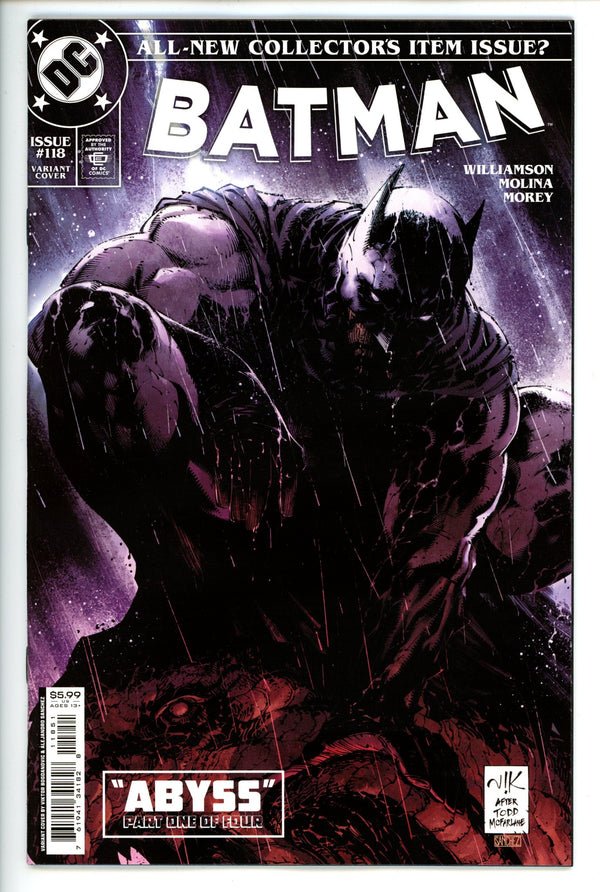 Batman Vol 3 118 Bogdanovic Variant