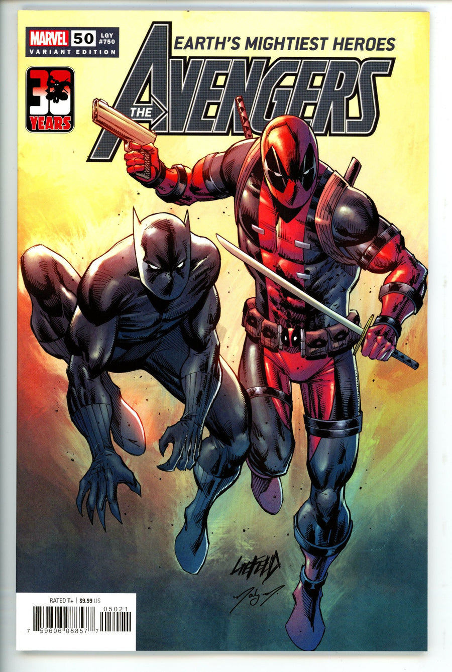 Avengers Vol 8 50 Liefeld Variant (2021)