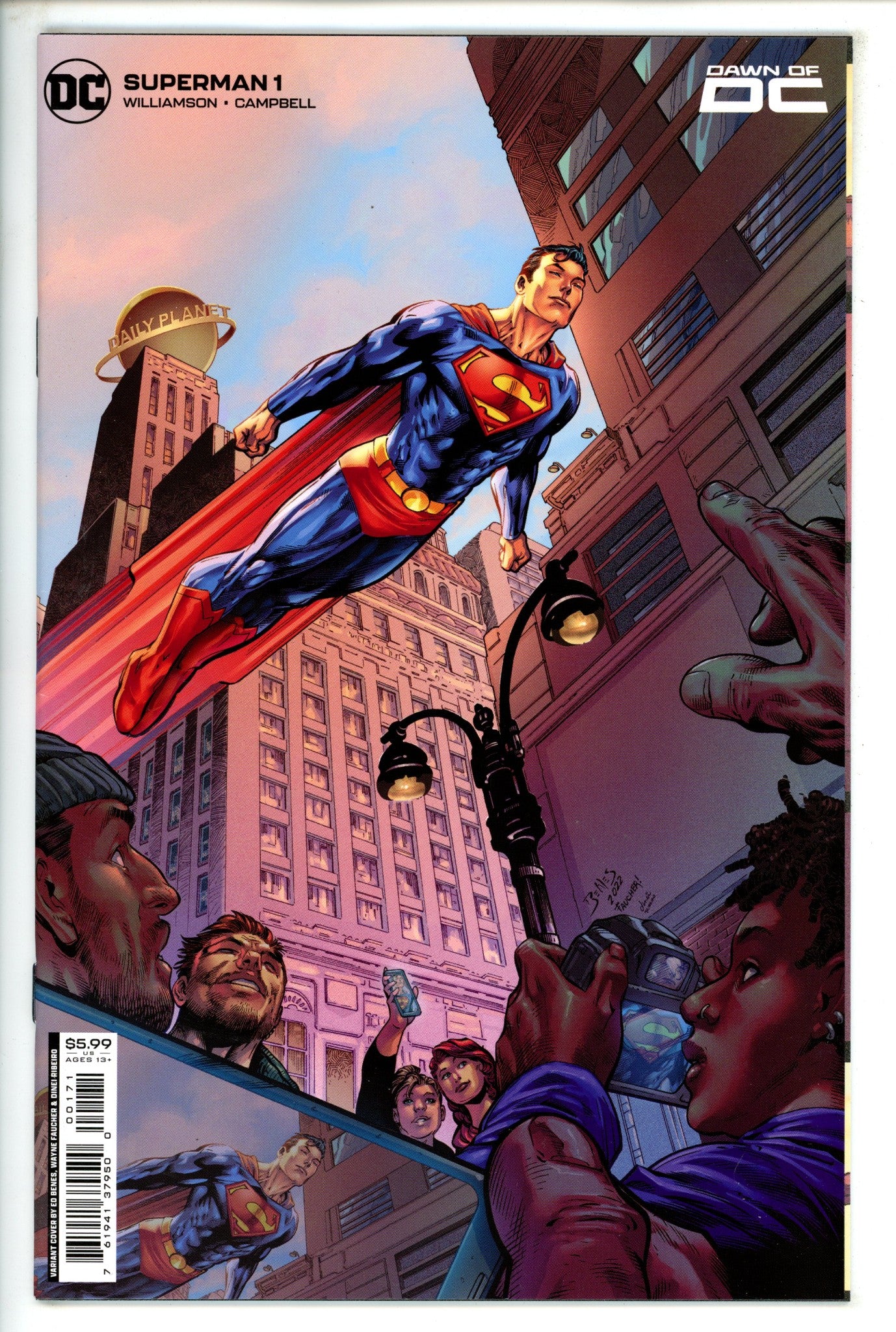 Superman Vol 6 1 Benes Variant (2023)