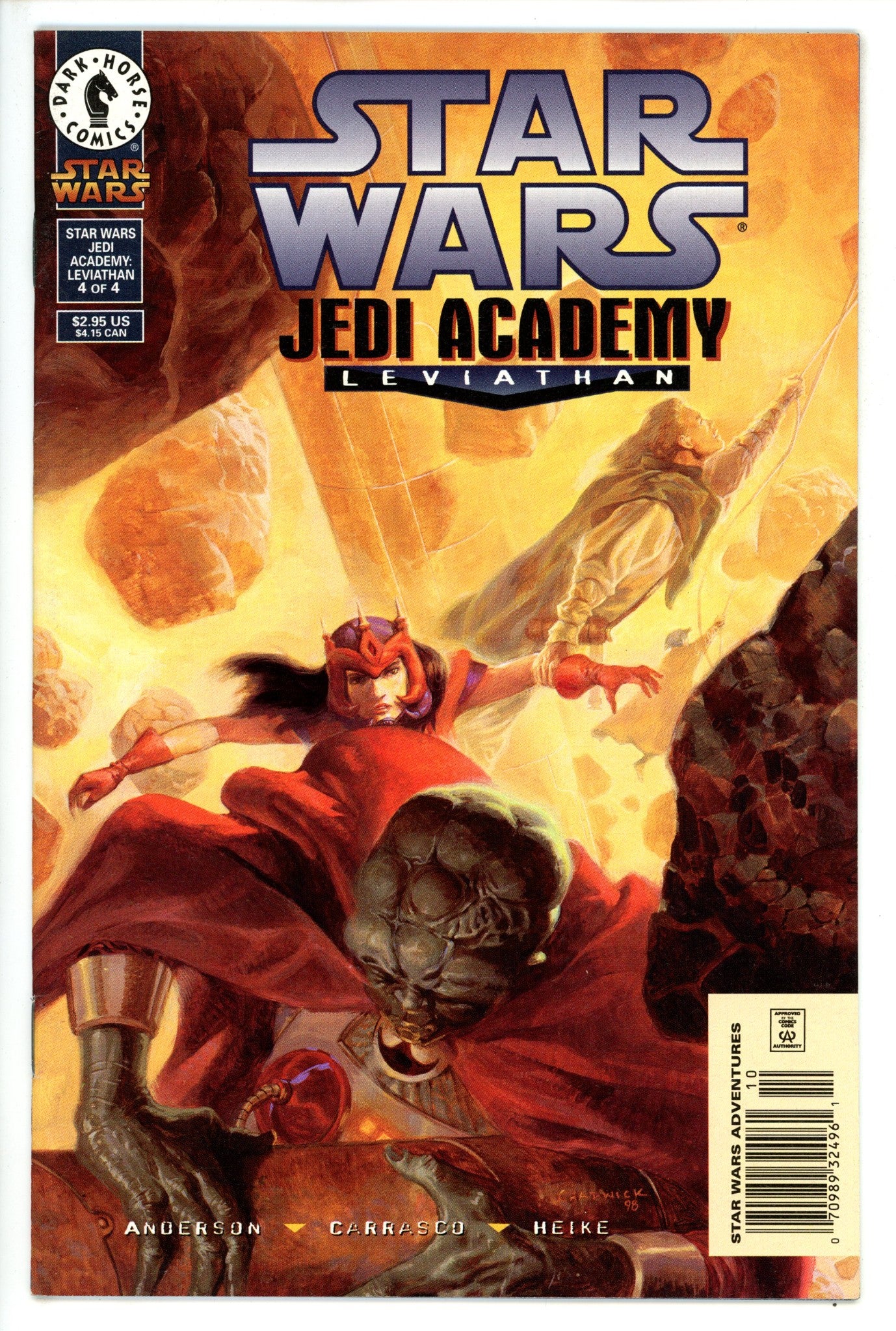 Star Wars: Jedi Academy - Leviathan 4 Newsstand VF/NM