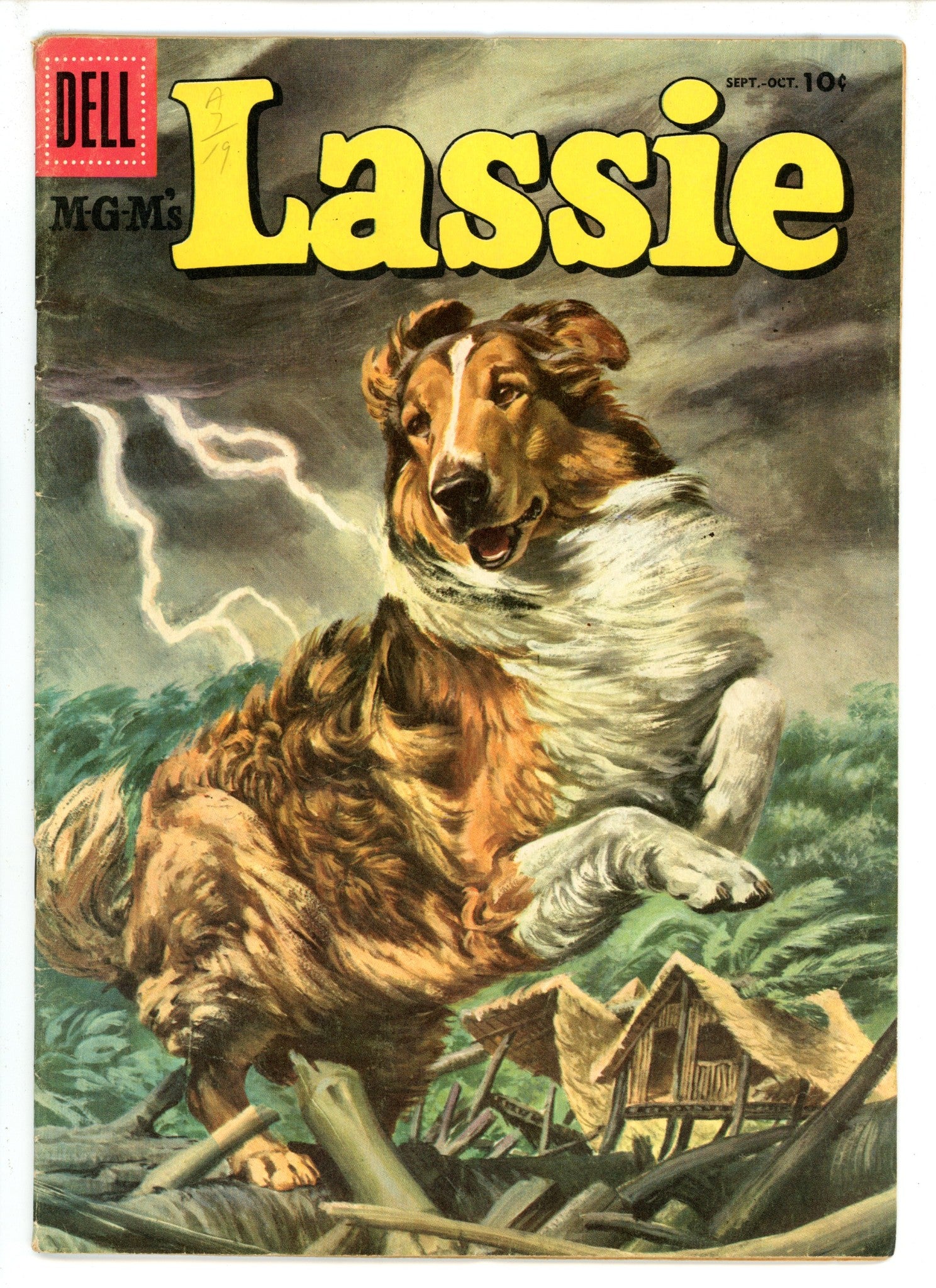 M-G-M's Lassie 30 VG/FN (1956)