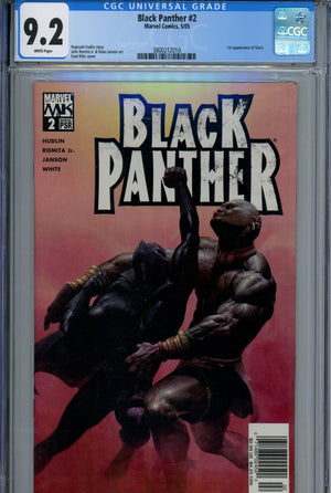 Black Panther Vol 4 2 Newsstand CGC 9.2 (2005)