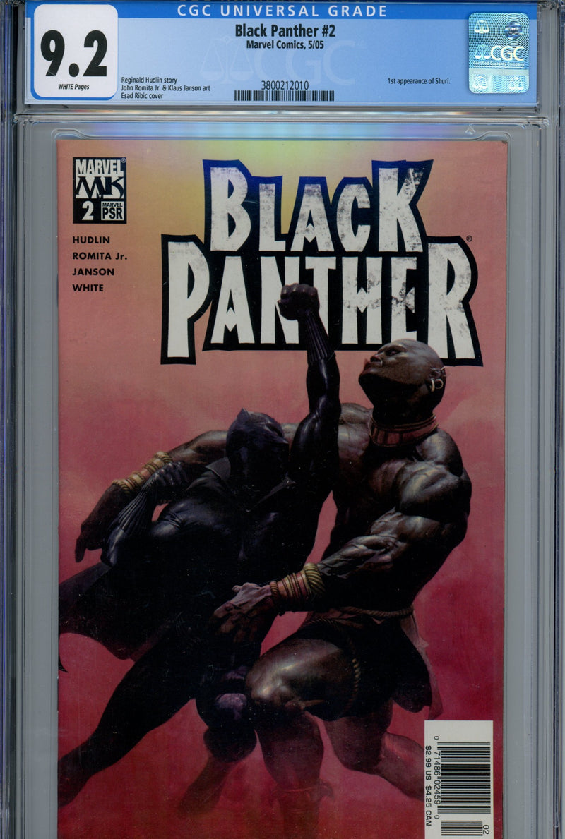 Black Panther Vol 4 2 Newsstand CGC 9.2 (2005)