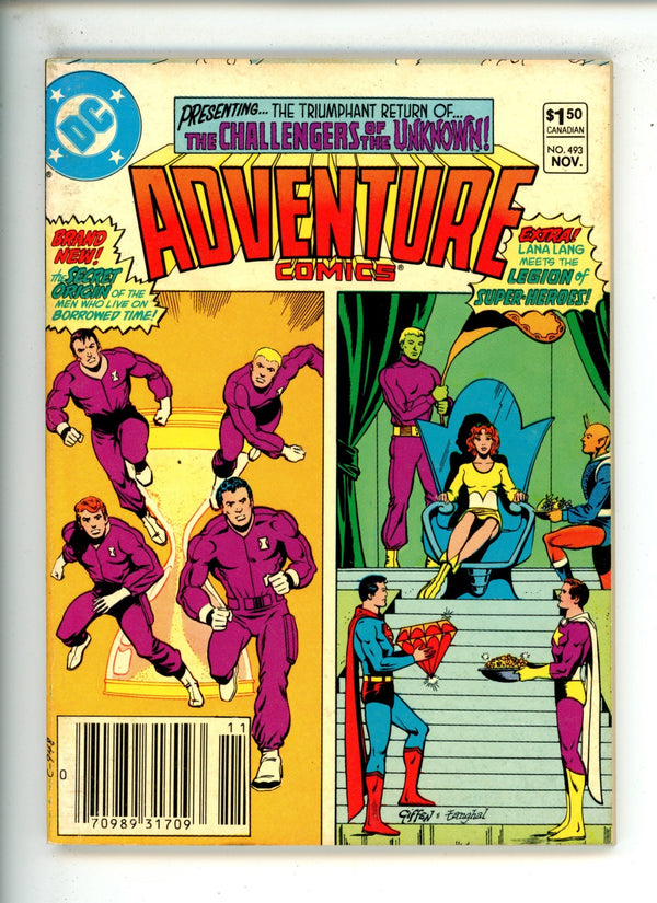 Adventure Comics Vol 1 493 Canadian FN/VF