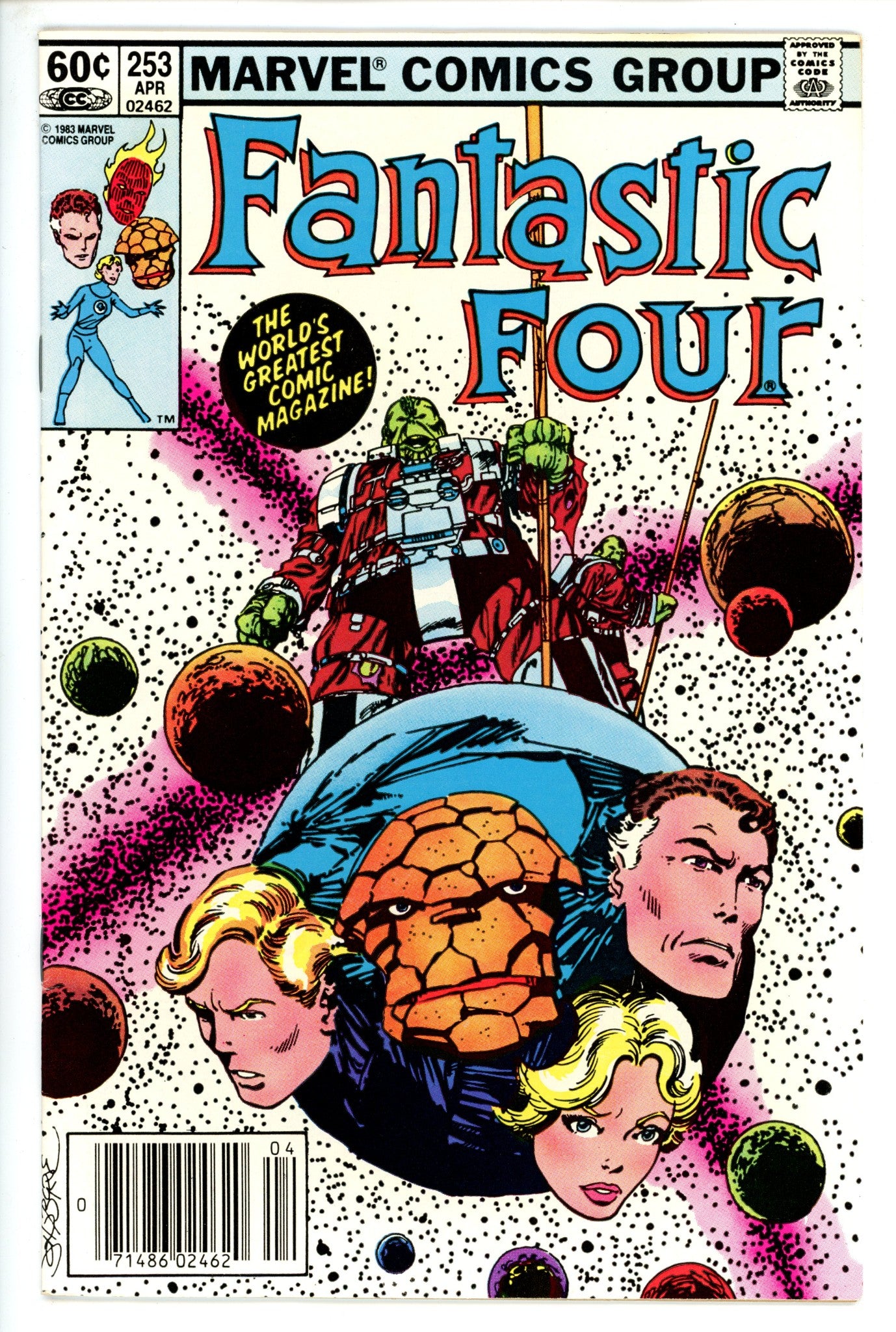 Fantastic Four Vol 1 253 Newsstand