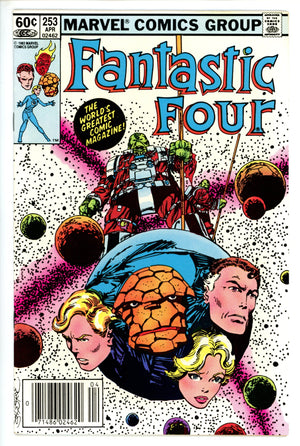 Fantastic Four Vol 1 253 Newsstand