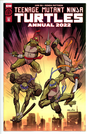 Teenage Mutant Ninja Turtle Vol 5 Annual 2022 Busuru Variant (2022)