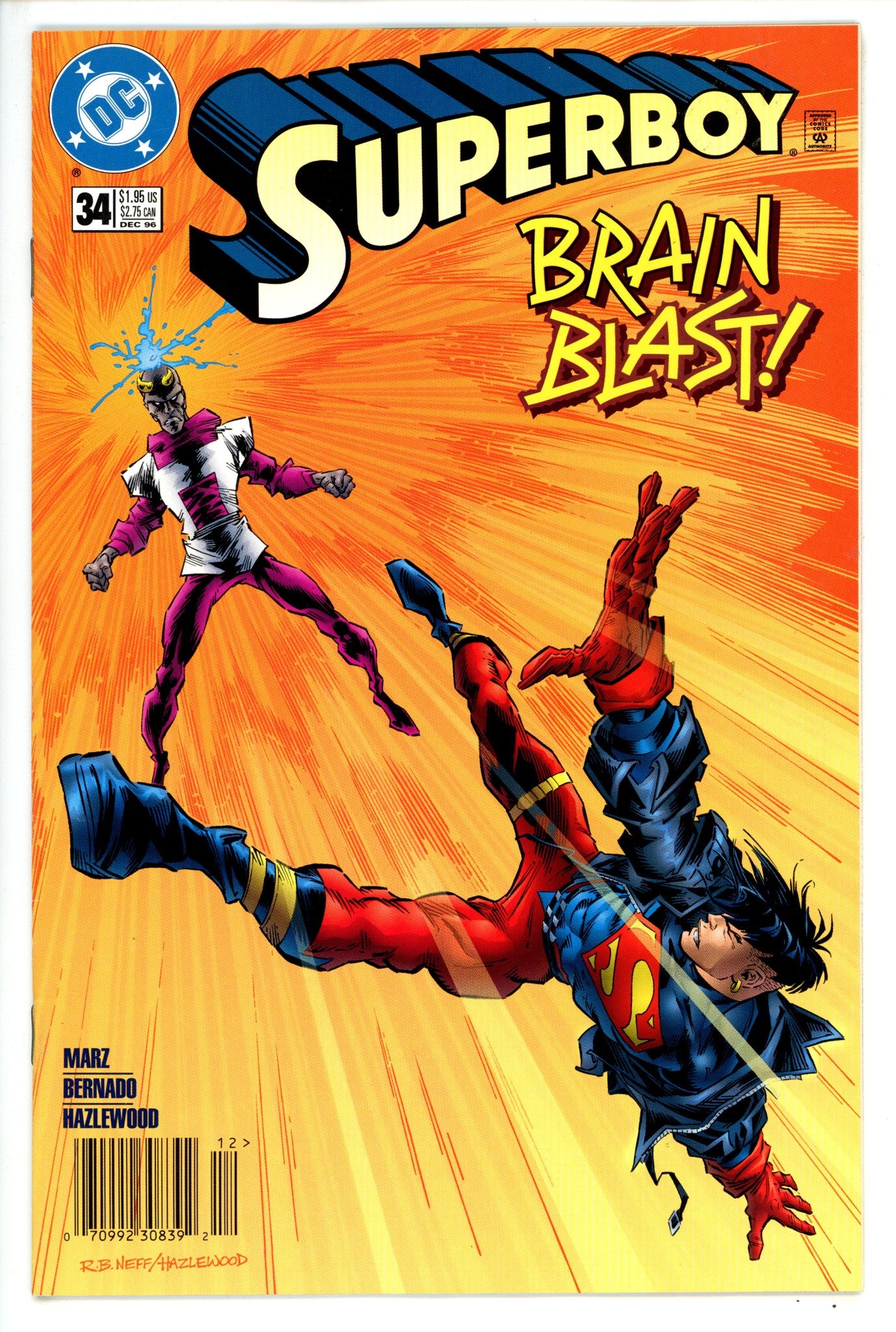 Superboy Vol 3 34 Newsstand