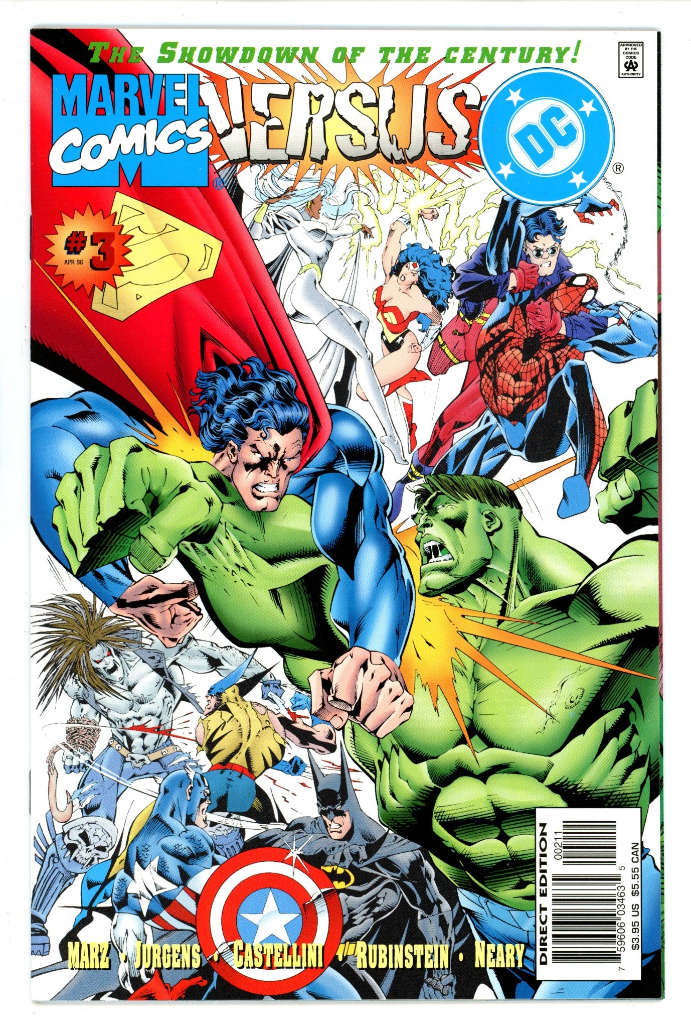 Marvel versus DC / DC versus Marvel 2 VF/NM