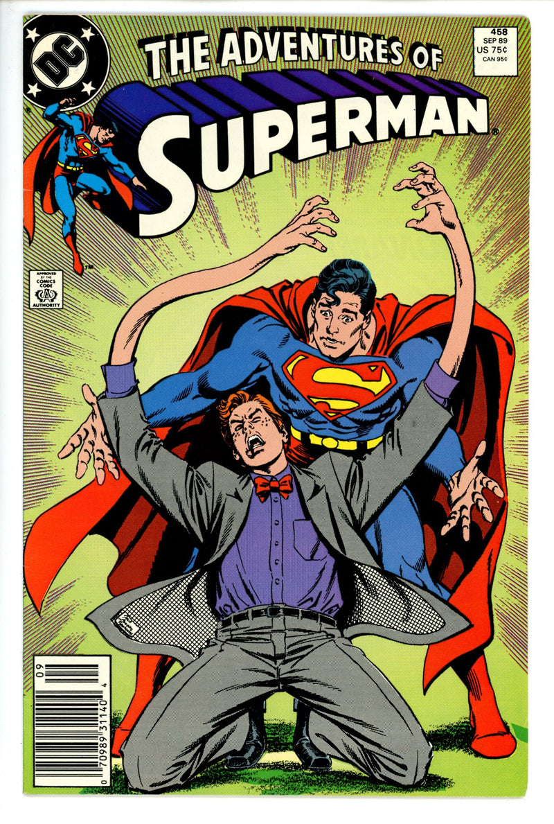 Adventures of Superman 458 Newsstand