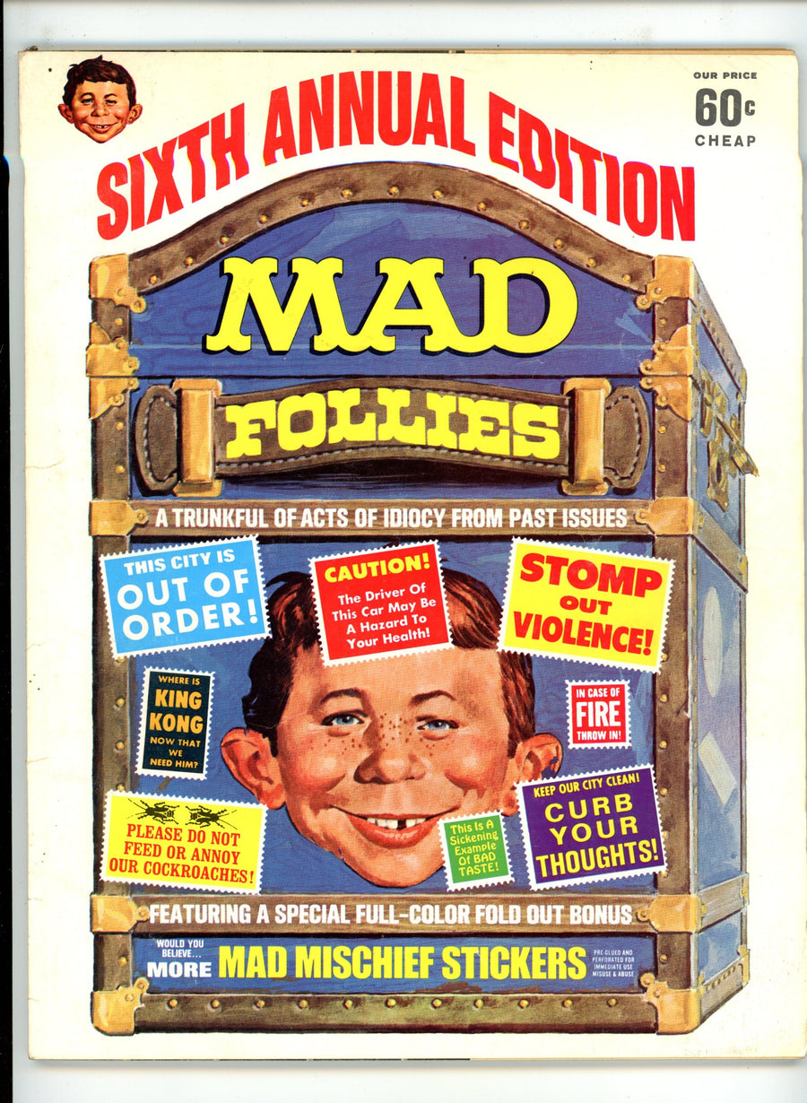 Mad Follies 6 60C Variant VG+ (1968)