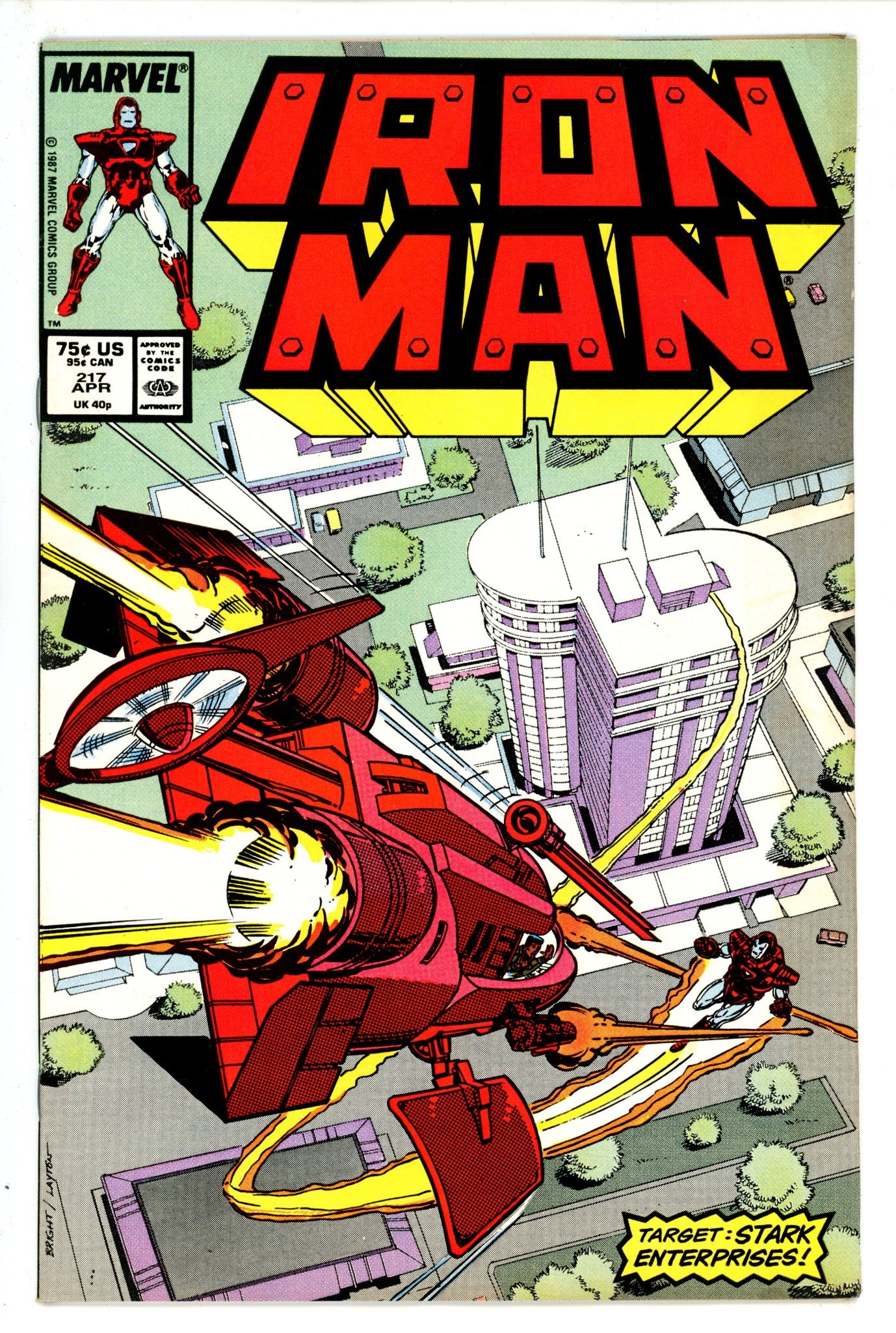 Iron Man Vol 1 217 (1987)