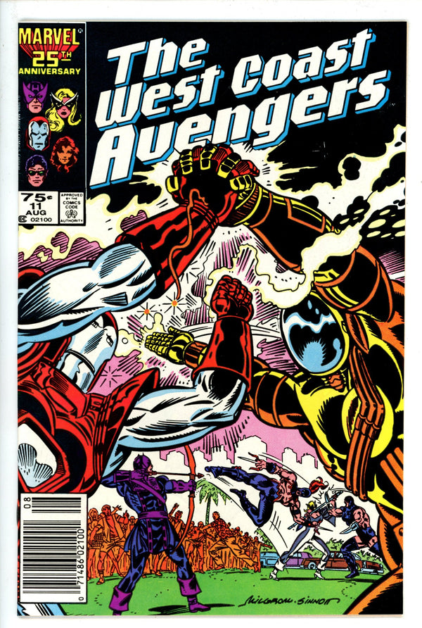 West Coast Avengers Vol 2 11 Newsstand