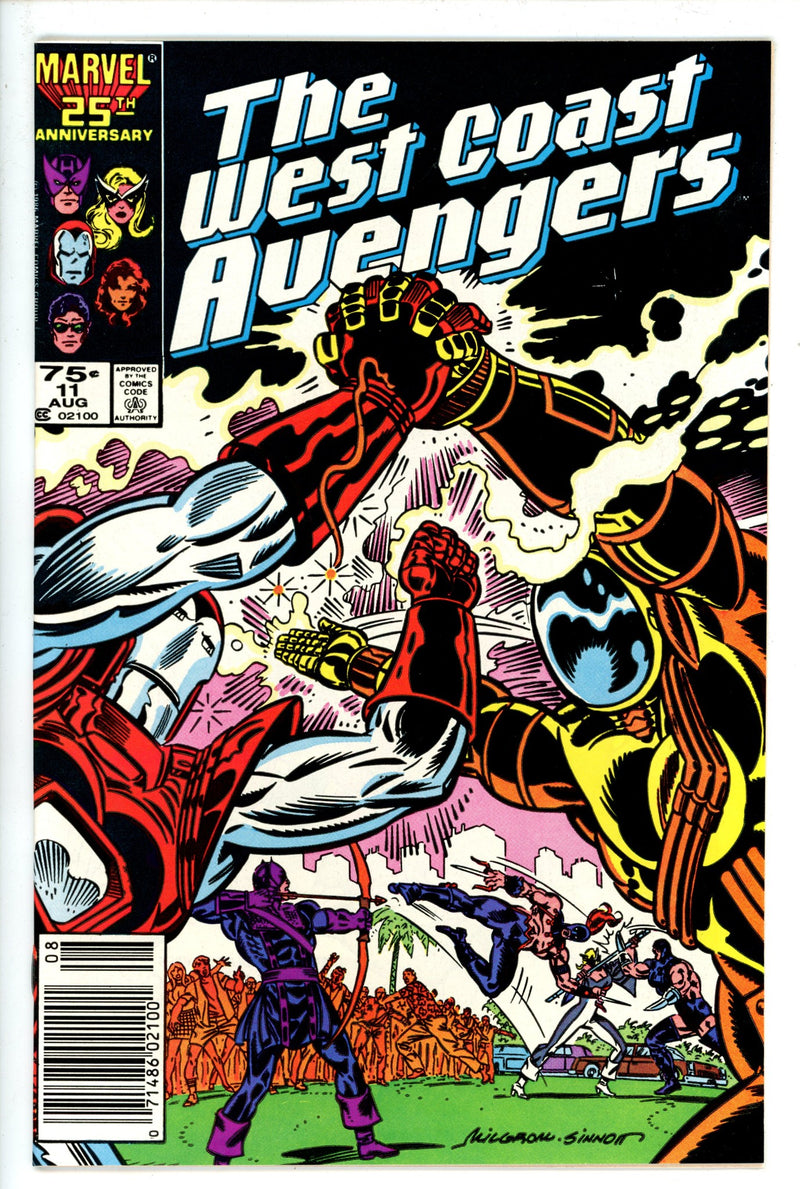 West Coast Avengers Vol 2 11 Newsstand