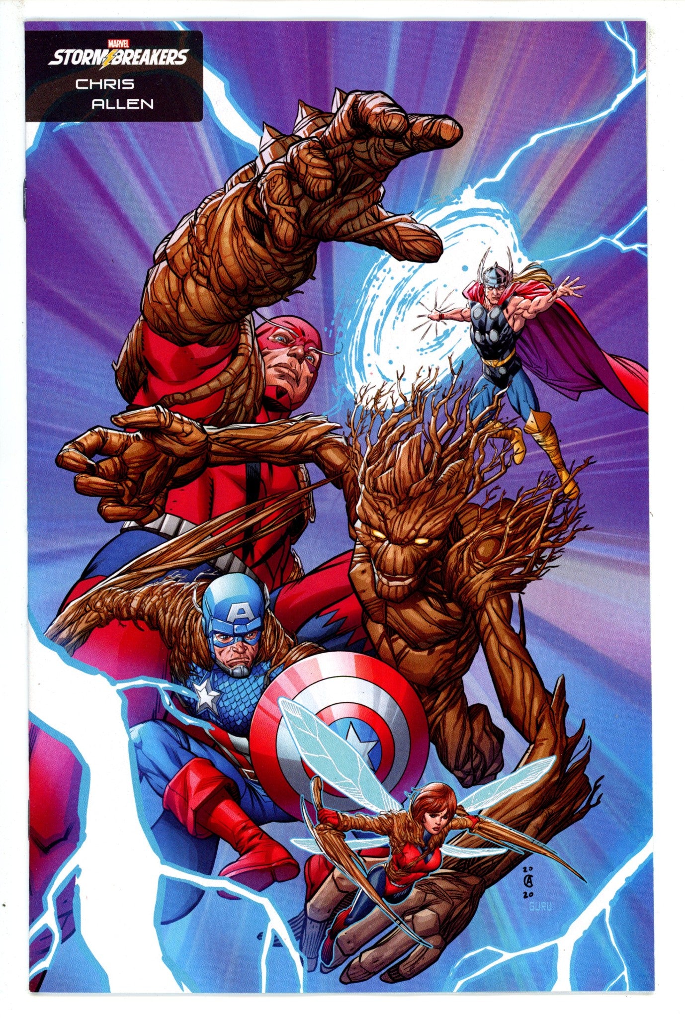 Avengers War Across Time 4 Allen Variant (2023)