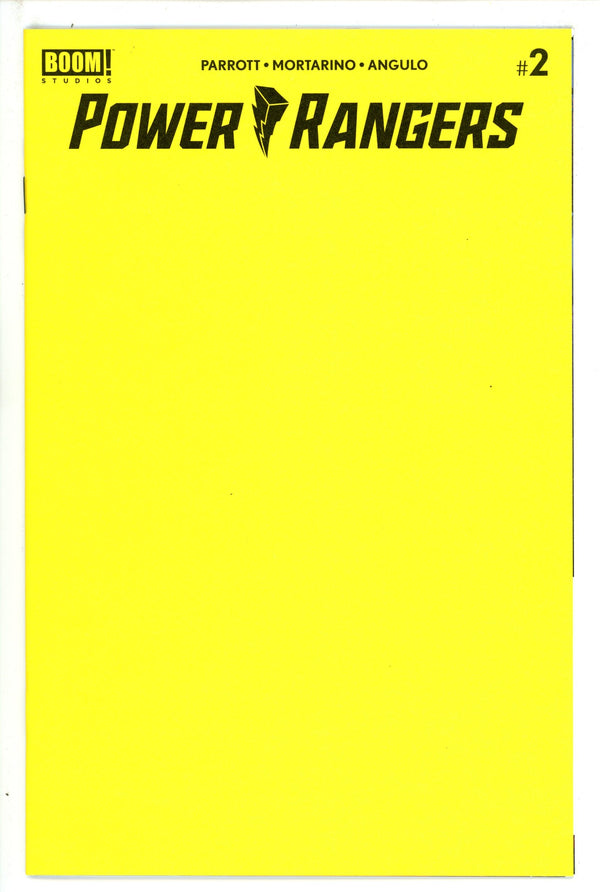 Power Rangers 2 Yellow Blank Variant (2020)