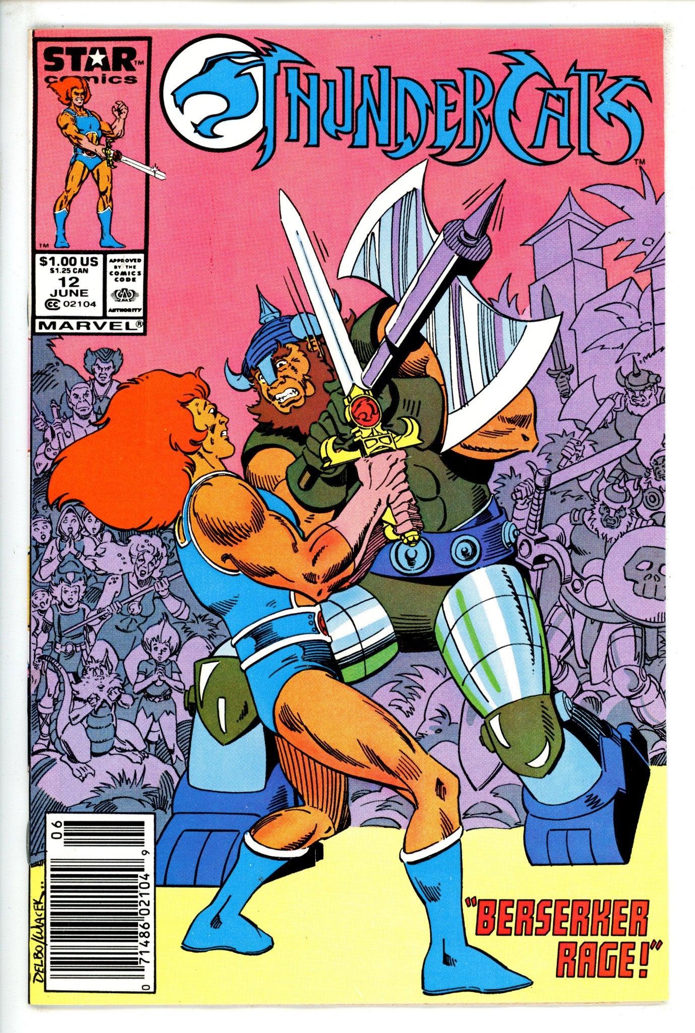 Thundercats 12 Newsstand VF+