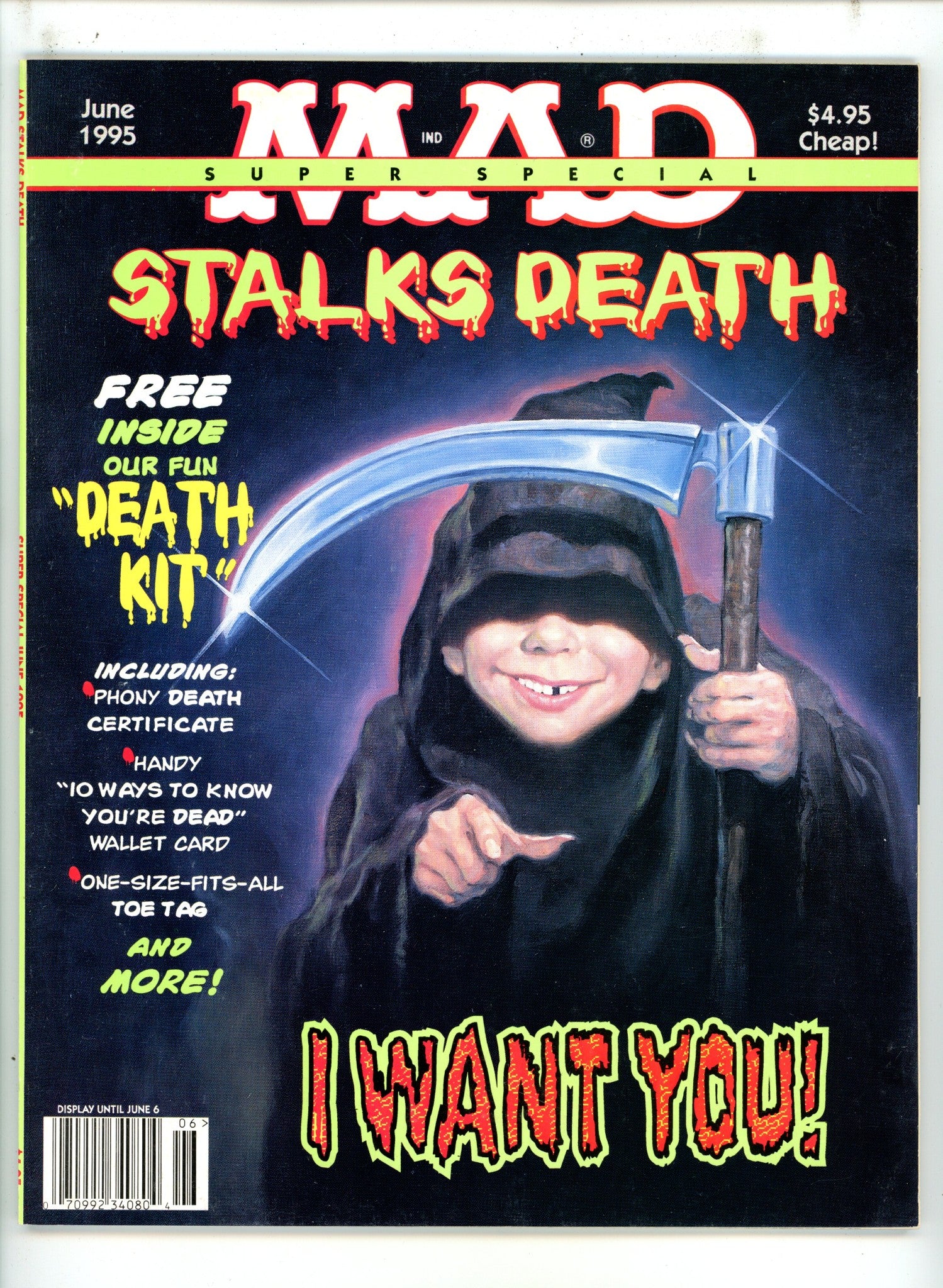 Mad Special 104 Canadian Price Variant VF+ (1995)