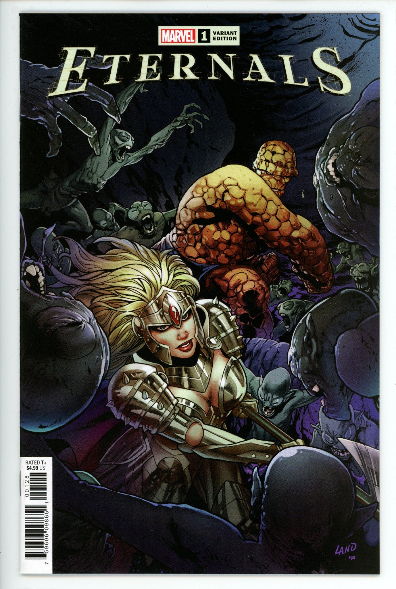 Eternals Vol 5 1 Land Variant