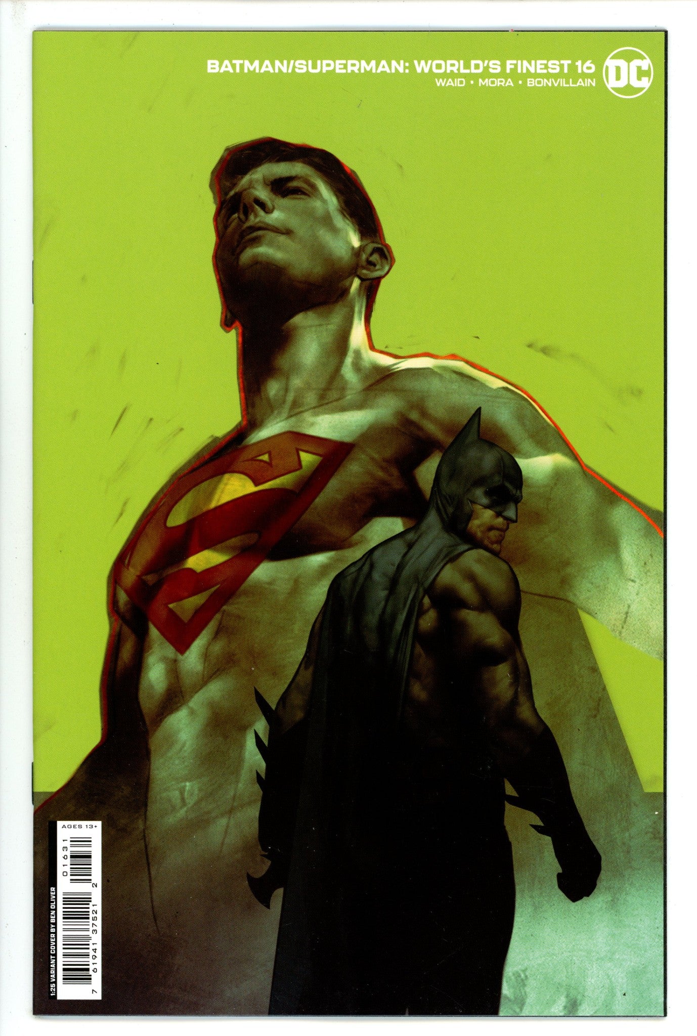 Batman Superman Worlds Finest 16 Oliver Incentive Variant NM (2023)