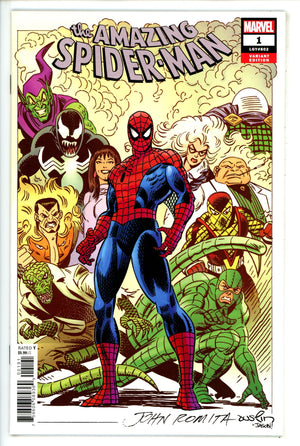 Amazing Spider-Man Vol 4 1 (802) Romita Variant VF+