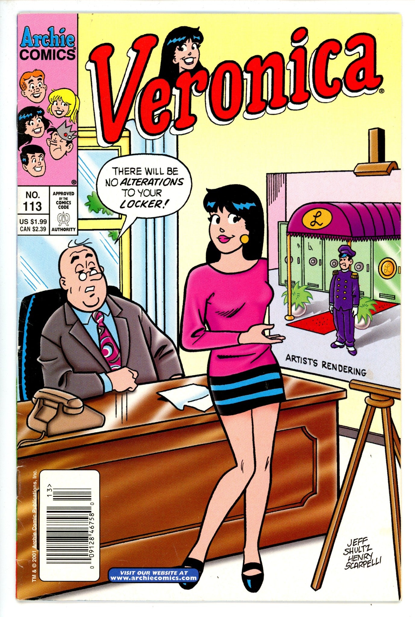 Veronica 113 Newsstand VG/FN