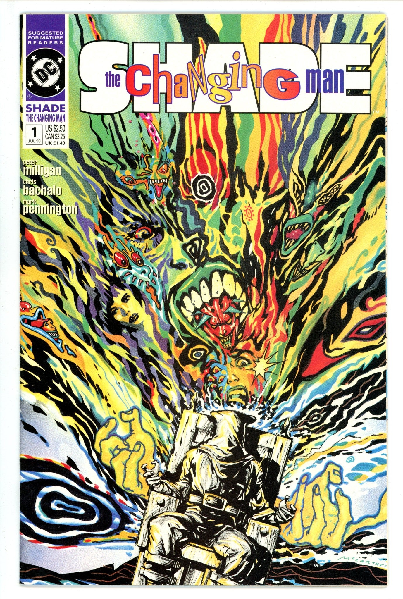 Shade, the Changing Man Vol 2 1 (1990)