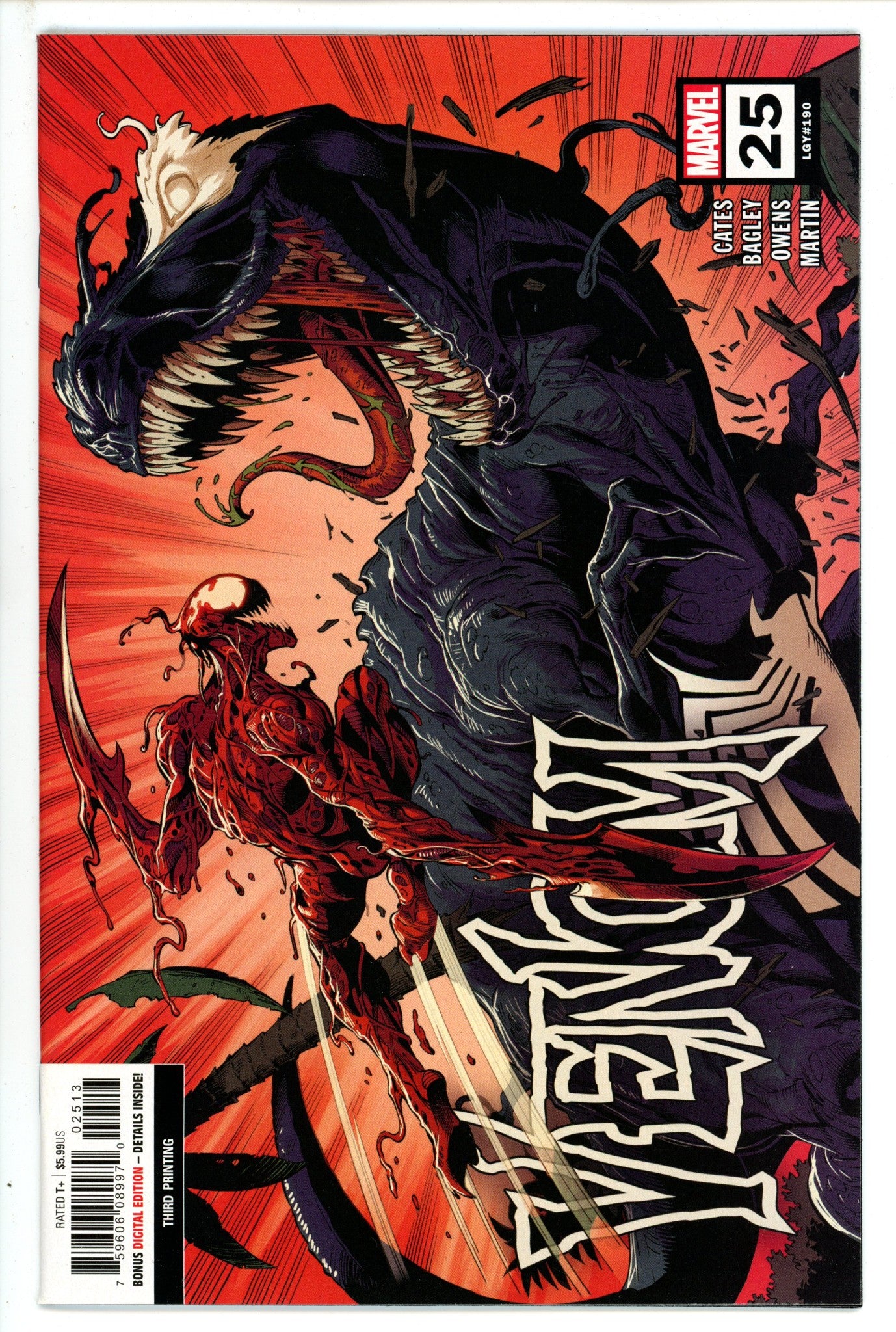 Venom Vol 4 25 (190) 3Rd Print (2020)