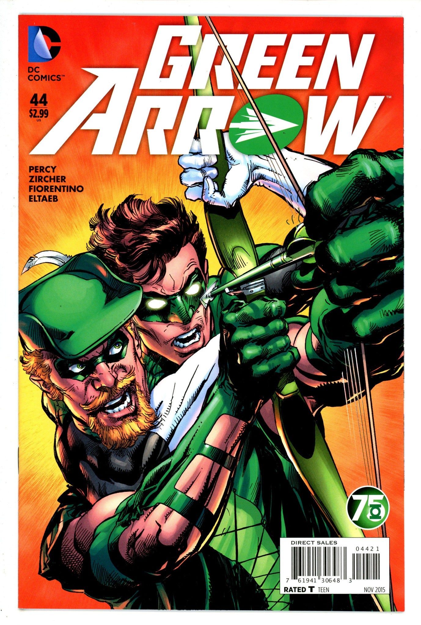 Green Arrow Vol 5 44 Adams Variant (2015)