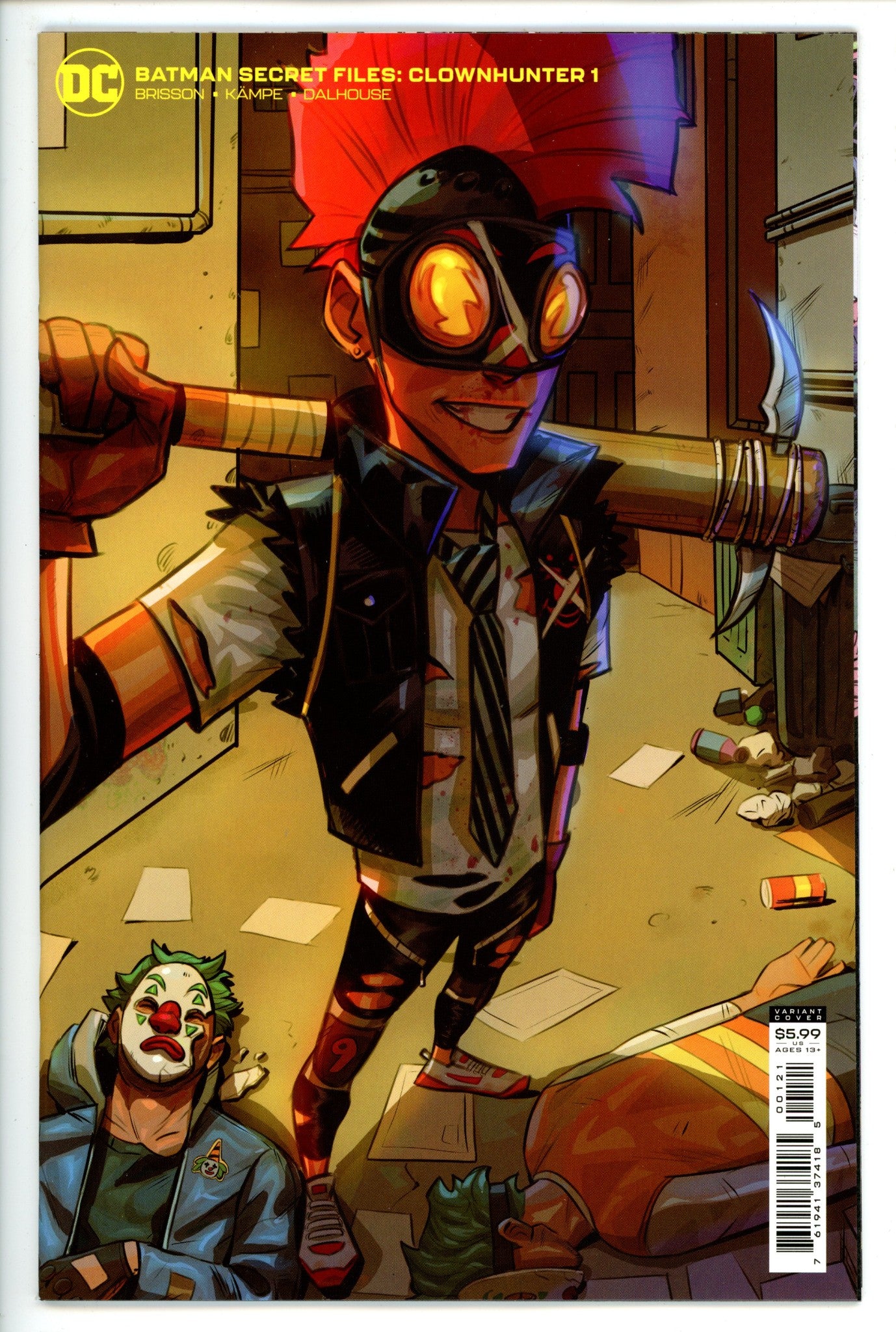 Batman Secret Files Clownhunter 1 Ofosu Variant (2021)