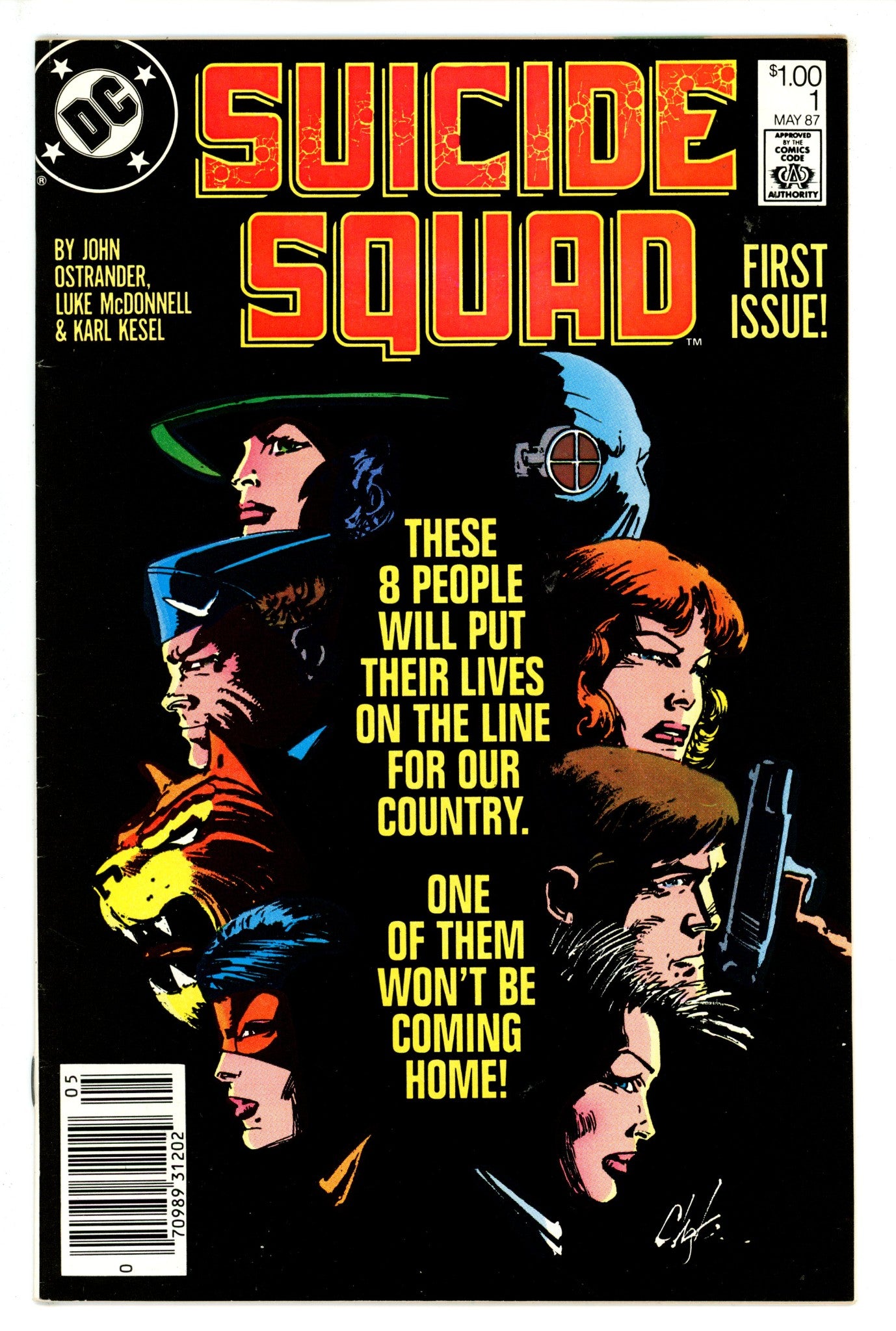 Suicide Squad Vol 1 1 Canadian Variant VF- (1987)