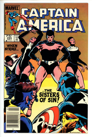 Captain America Vol 1 295 Canadian NM-