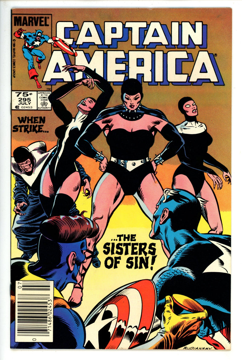 Captain America Vol 1 295 Canadian NM-