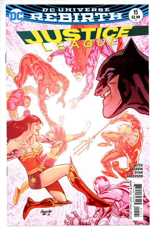 Justice League Vol 2 15 Paquette Variant