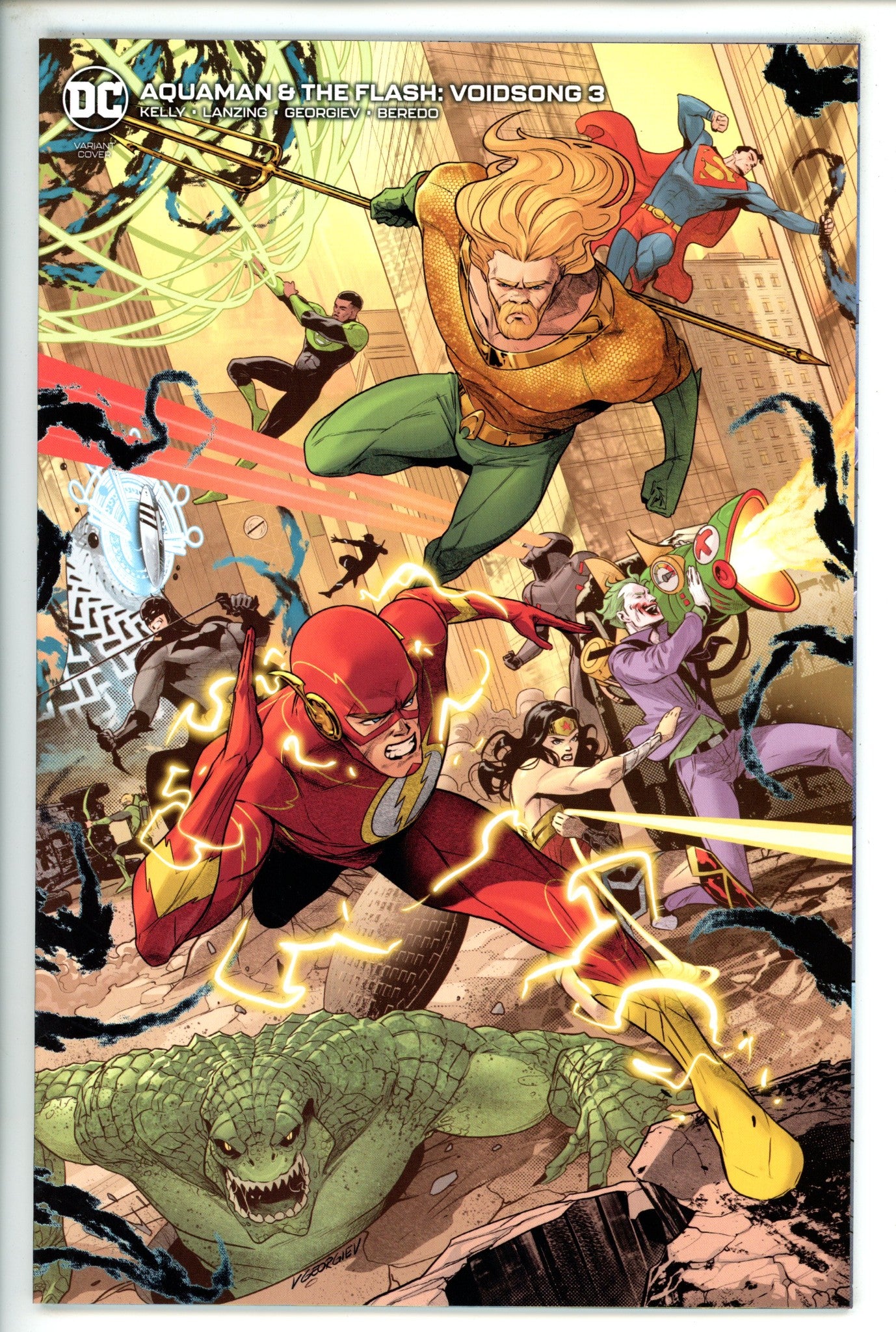 Aquaman & the Flash Voidsong 3 Georgiev Variant (2022)