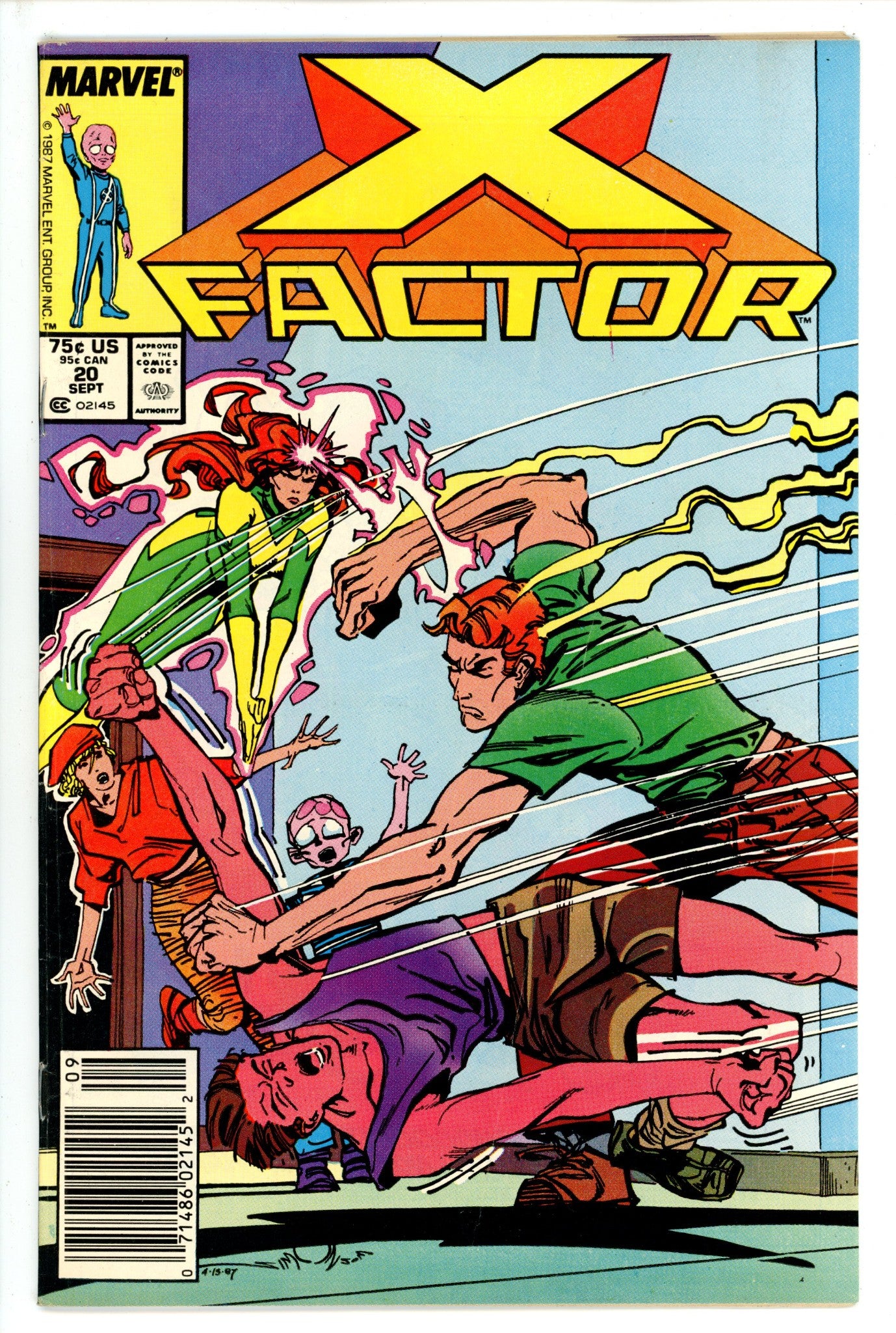 X-Factor Vol 1 20 Newsstand (1987)
