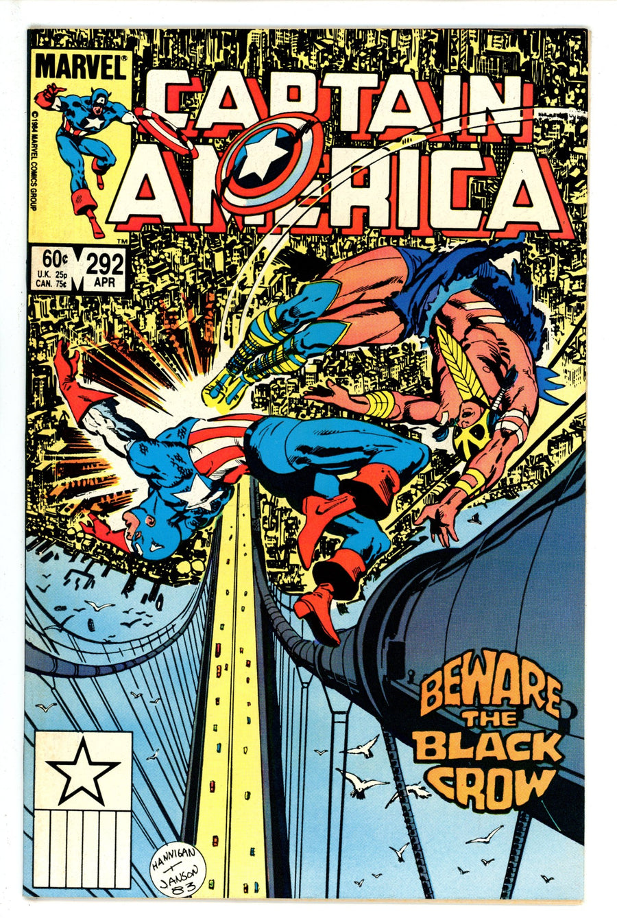 Captain America Vol 1 292