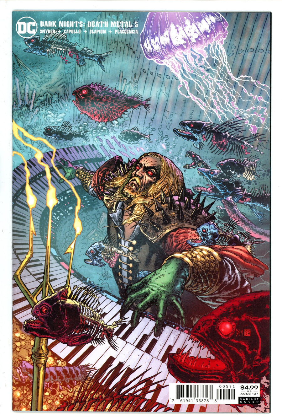 Dark Nights: Metal 5 Mankhe Variant NM-