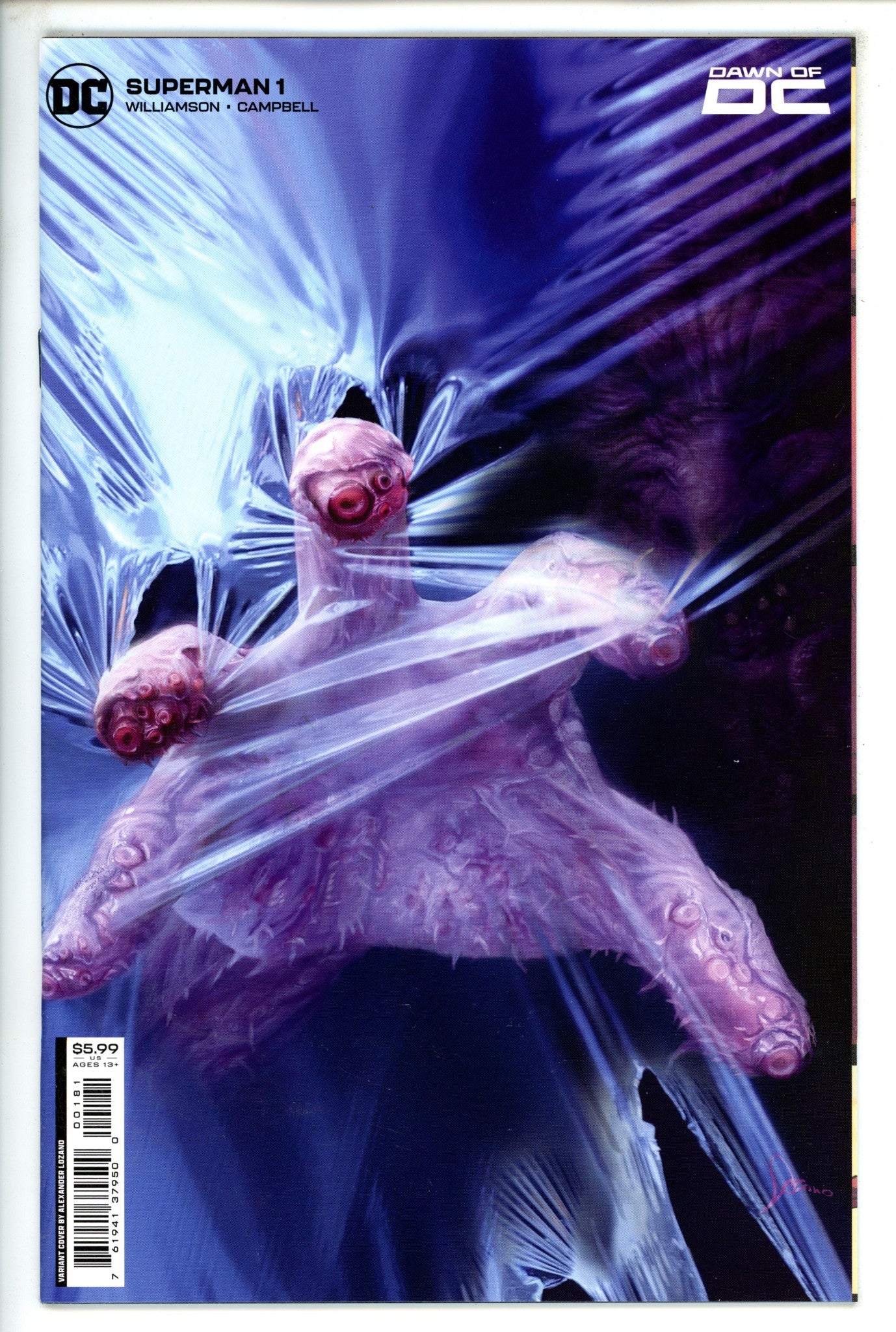 Superman Vol 6 1 Lozano Variant (2023)
