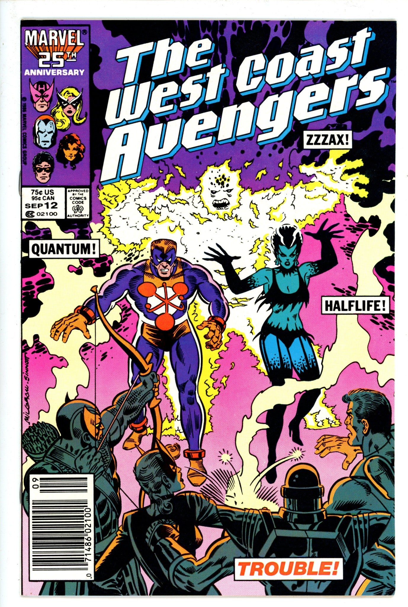 West Coast Avengers Vol 2 12 Newsstand
